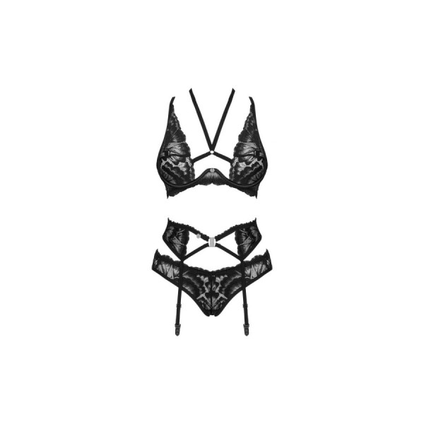 Alessya Ensemble 3 pcs - Noir